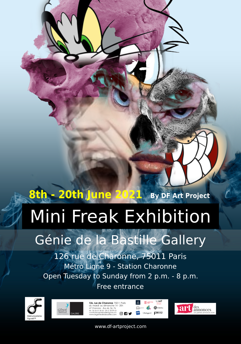 Mini Freak Exhibition - Génie de la Bastille Gallery