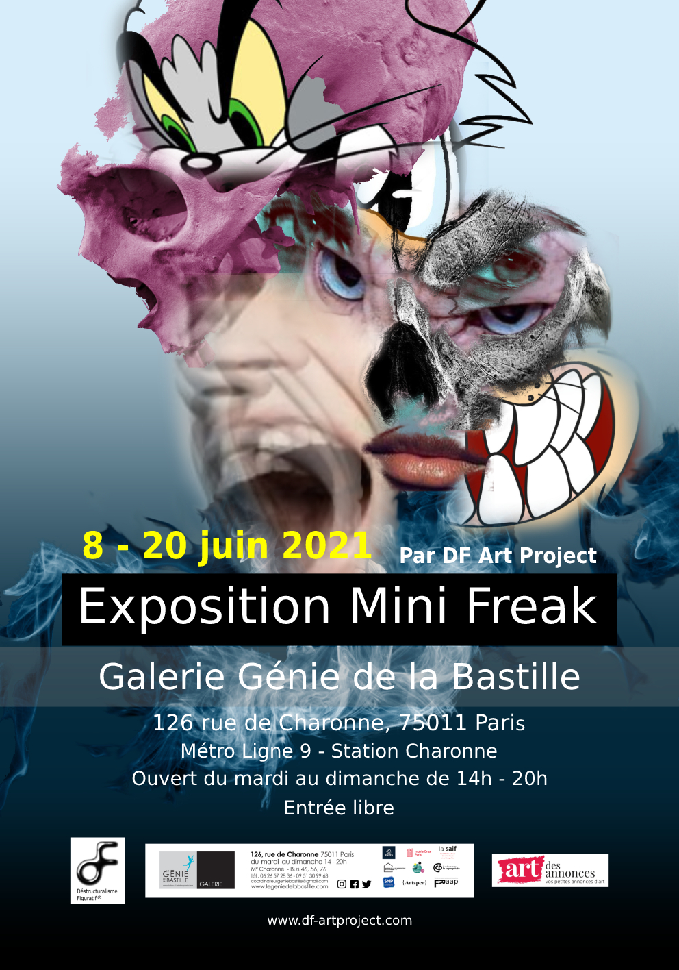 Exposition Mini Freak 2021 - Galerie Génie de la Bastille