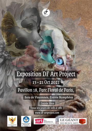 Exposition DF Art Project – du 13 au 21 Octobre 2021 – Parc Floral de Paris – Pavillon 18. Appel à candidature