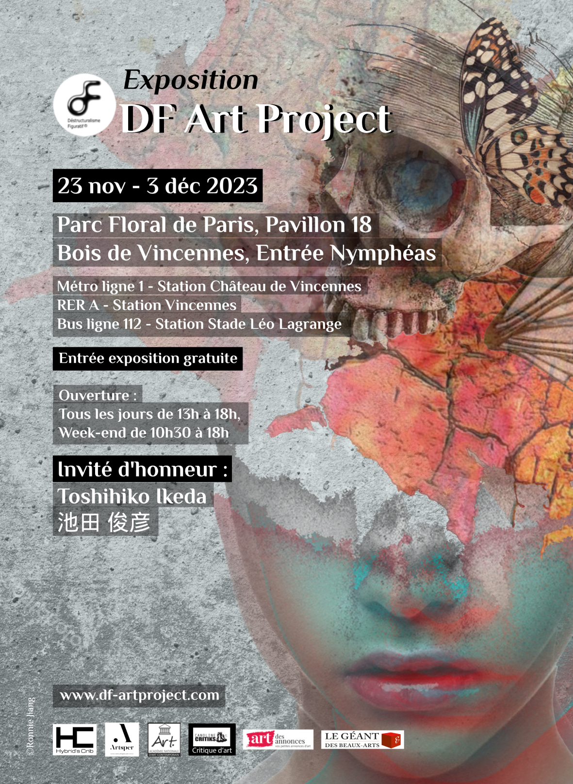 Exposition DF Art Project 23/11 au 03/12/2023Parc Floral de Paris